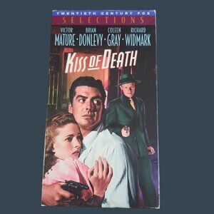 Kiss Of Death VHS Twentieth Century Fox Classic Crime Drama 1947